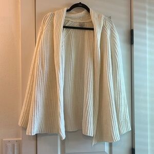 A New Day Cozy Ribbed Sweater Off White